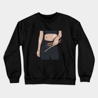 Painter Girl Crewneck Sweatshirt